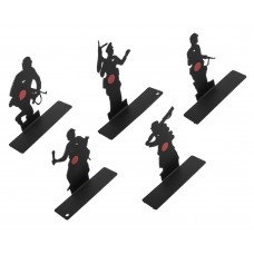 Комплект мишеней Shootman солдаты (5 шт, 2 мм)