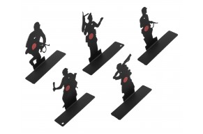 Комплект мишеней Shootman солдаты (5 шт, 2 мм)