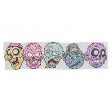 Набор наклеек для мишеней Shootman №1 (5 шт, зомби)