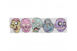 Набор наклеек для мишеней Shootman №1 (5 шт, зомби)