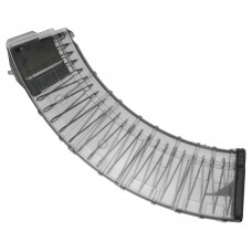 Магазин PufGun Mag SGA762 40-40/Tr (40 мест, 7.62х39, АК, с сухарем, прозрачный)