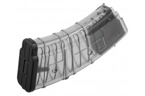 Магазин PufGun Mag SGA762 40-20/Tr (20 патронов, 7.62х39, АК, с сухарем, прозрачный)