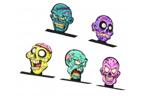 Комплект мишеней Shootman Зомби (5 шт, 2 мм)