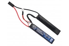 Аккумулятор BlueMax Li-Po 7.4V 3300mAh 30C Nunchuck 2x (19x21x128 мм, Mini Tamiya)