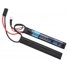 Аккумулятор BlueMax Li-Po 7.4V 2200mAh 15C Nunchuck 2x (102x20x12 мм, Mini Tamiya)
