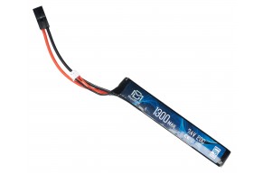 Аккумулятор BlueMax Li-Po 7.4V 1300mAh 20C Stick (13.5x21x128 мм, Mini Tamiya)