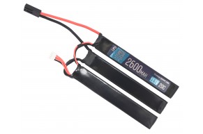 Аккумулятор BlueMax Li-Po 11.1V 2600mAh 20C Triple 3x (12.5x21x128 мм, Mini Tamiya)