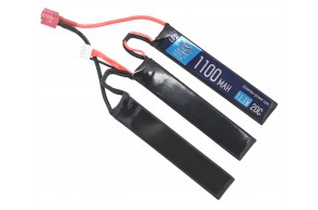 Аккумулятор BlueMax Li-Po 11.1V 1100mAh 20C Triple (5.4x20x101 мм, Т-коннектор)
