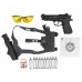Пневматический пистолет Borner Sport 331 Hunter Set №1 4.5 мм (Beretta, кобура, 500 шаров, 10 баллонов, очки, 50 мишеней, подарочный набор)