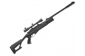 Пневматическая винтовка Hatsan Airtact Hunter Set №1 4.5 мм (прицел, кольца, газовая пружина, мишени, пули, подарочный набор, 3 Дж)