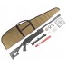 Пневматическая винтовка Hatsan Airtact Hunter Set №2 4.5 мм (прицел, кольца, газовая пружина, мишени, пули, чехол, подарочный набор, 3 Дж)
