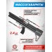Пневматическая винтовка Dobermann Alfa Bull-Pup 6.35 мм (350 мм, пластик, редуктор, полигональные нарезы, передний взвод)