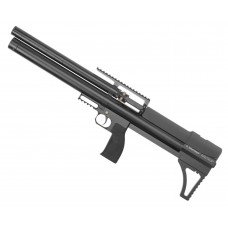 Пневматическая винтовка Dobermann Alfa Bull-Pup 5.5 мм (450 мм, пластик, редуктор, полигональные нарезы, передний взвод)