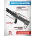 Пневматическая винтовка Dobermann Alfa Bull-Pup 5.5 мм (350 мм, пластик, редуктор, полигональные нарезы, передний взвод)