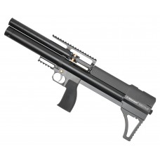 Пневматическая винтовка Dobermann Alfa Bull-Pup 5.5 мм (350 мм, пластик, редуктор, стандартные нарезы, передний взвод)