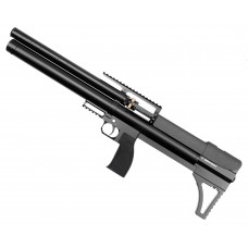 Пневматическая винтовка Dobermann Alfa Bull-Pup 4.5 мм (450 мм, пластик, редуктор, стандартные нарезы, передний взвод)