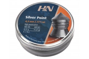 Пули пневматические H&N Silver Point 4.5 мм (400 шт, 0.75 г)