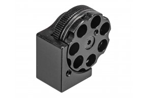 Барабанный магазин для пневматического пистолета Dobermann 5.5 мм (7 мест, левый, ручной, 15 мм)