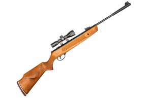 Пневматическая винтовка Hatsan Striker 1000X 4.5 мм (газовая пружина, 3 Дж, дерево)