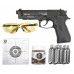 Пневматический пистолет Stalker S92ME Hunter Set №2 4.5 мм (Beretta 92, 10 баллонов, 500 шаров, 50 мишеней, очки, подарочный набор)