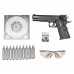 Пневматический пистолет Stalker S1911T Hunter Set №2 4.5 мм (Colt 1911, 10 баллонов, 500 шаров, 50 мишеней, очки, подарочный набор)