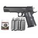 Пневматический пистолет Stalker S1911T Hunter Set №1 4.5 мм (Colt 1911, 10 баллонов, 500 шаров, подарочный набор)