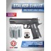 Пневматический пистолет Stalker S1911T Hunter Set №1 4.5 мм (Colt 1911, 10 баллонов, 500 шаров, подарочный набор)
