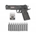 Пневматический пистолет Stalker S1911G Hunter Set №1 4.5 мм (Colt 1911, 10 баллонов, 500 шаров, подарочный набор)