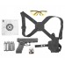 Пневматический пистолет Stalker S17 Hunter Set №3 4.5 мм (Glock 17, 10 баллонов, 500 шаров, 50 мишеней, очки, кобура, подарочный набор)