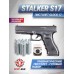 Пневматический пистолет Stalker S17 Hunter Set №1 4.5 мм (Glock 17, 10 баллонов, 500 шаров, подарочный набор)