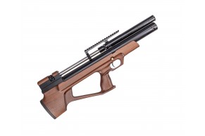 Пневматическая винтовка Dobermann Alfa Bull-Pup 5.5 мм (350 мм, полигональные нарезы, передний взвод, дерево)