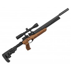 Пневматическая винтовка Ataman M20 647SD W 6.35 мм (орех, редуктор, полнотел)