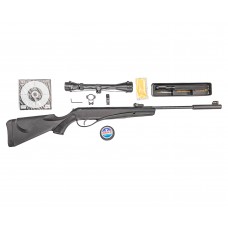 Пневматическая винтовка Retay 70S Hunter Set №3 4.5 мм (прицел, кольца, набор для чистки, мишени, пули, подарочный набор)