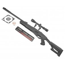 Пневматическая винтовка Hatsan Airtact Hunter Set №3 4.5 мм (прицел, кольца, набор для чистки, мишени, пули, подарочный набор)