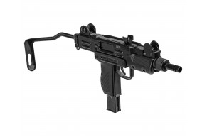 Пневматический пистолет-пулемет KWC Submachine Gun 4.5 мм (CO2, mini Uzi, Блоубэк, автоматический)