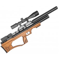 Пневматическая винтовка KrugerGun Снайпер BullPup 6.35 мм (редуктор, передний взвод, дерево L, 580 мм, резервуар 510)