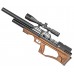 Пневматическая винтовка KrugerGun Снайпер BullPup 6.35 мм (редуктор, передний взвод, дерево L, 580 мм, резервуар 510)