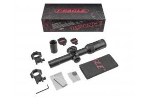 Оптический прицел T-Eagle ED 1-8x24 IR SFP (30 мм, подсветка)