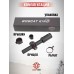 Оптический прицел Bobcat King HD 1-6x24 IR (30 мм, подсветка, Крест)