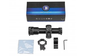Оптический прицел Discovery HT-NV 3x24 IR (30 мм, Ласточкин хвост, подсветка)