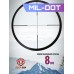 Оптический прицел Borner 4x32 L (Mil-Dot, 25.4 мм)