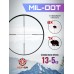 Оптический прицел Borner 2-7x32 (Mil-Dot, 25.4 мм)