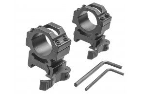 Кольца Remington 25.4 мм (низкие 15 мм, быстросъемные, Weaver)