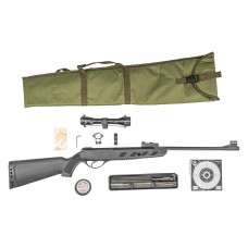 Пневматическая винтовка Black Strike B010 Hunter Set №1 4.5 мм (прицел, кольца, набор для чистки, чехол, мишени, пули, подарочный набор)