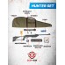 Пневматическая винтовка Black Strike B031 Hunter Set №2 4.5 мм (прицел, кольца, очки, набор для чистки, чехол, мишени, пули, подарочный набор)