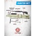 Пневматическая винтовка Black Strike P08 Hunter Set №1 5.5 мм (насос, чехол, модератор, набор для чистки, мишени, пули, подарочный набор)