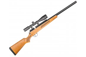 Пневматическая винтовка ZR Arms M30B 6.35 мм (коаксиальная, PCP, бук)