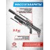 Пневматическая винтовка Dobermann Alfa Bull-Pup 6.35 мм (550 мм, прямоток, стандарт, модератор 44 мм, колба, передний взвод)