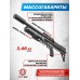 Пневматическая винтовка Dobermann Alfa Bull-Pup 6.35 мм (600 мм, редуктор, стандарт, под полнотел, модератор 44 мм, колба, передний взвод)