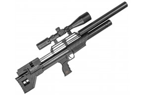 Пневматическая винтовка KrugerGun Снайпер BullPup 5.5 мм (прямоток, пластик, 580 мм, резервуар 510)
